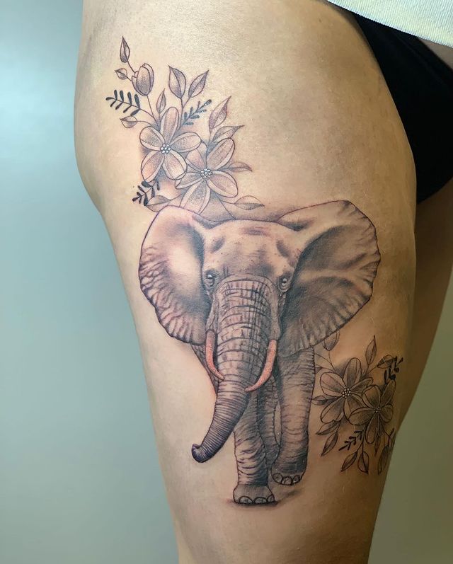 Tattooo Olifant