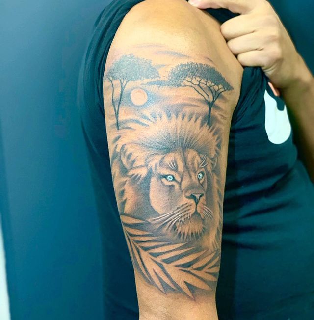 Tattoo Lion